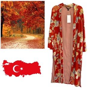 🍂 “TRF” 🐅Turkish🐅 “Outerwear Kimono”🍂